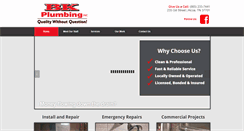Desktop Screenshot of bkplumbingtn.com